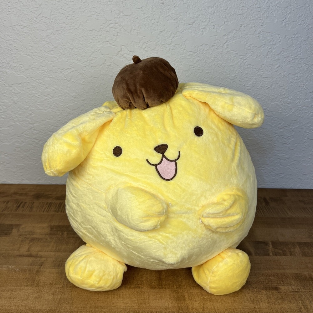 Sanrio Chubby Pom Pom Purin Plush Toy Stuffed Anime Soft Hug 2022 - Picture 2 of 16